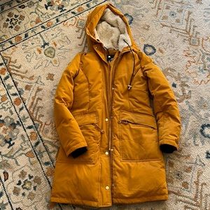 Sam Edelman Mustard Puffer Coat